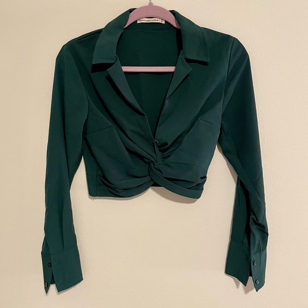Abercrombie & Fitch Green Top